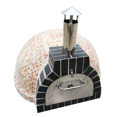 Fleisch-keramische Pizza im Freien Oven Granite Wood Fired Pizza Oven Easily Move