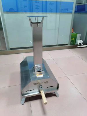 Tragbarer Mini Stainless Steel Pizza Oven 201ss 5min Mini Outdoor Pizza Oven