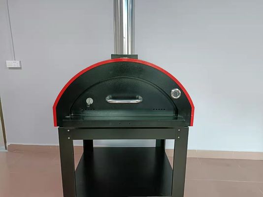 Ziegelstein-Edelstahl-Holz abgefeuerte Pizza Oven Machine Outdoor