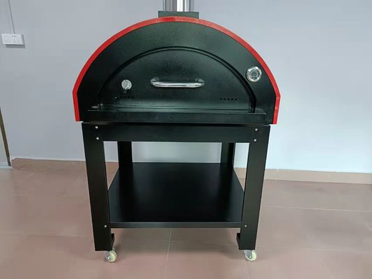 Edelstahl-hölzerner Ofen des 950mm Mobile-hölzerner abgefeuerter Pizza-Ofen-201S