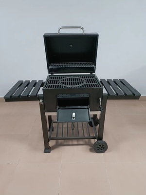 tragbarer Holzkohlen-Grill 40kgs CSA 12,6 Zoll-Edelstahl-Holz-brennender Grill