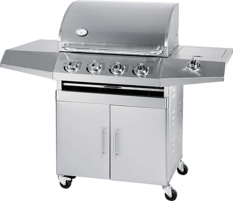 Stand errichtet in Gas GRILL Grill