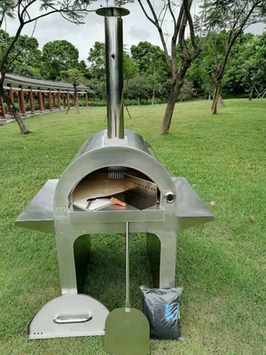 CT 103 Metallpizza-Ofen Bäcker-Steel Outdoor Pizza-Ofen-900mm im Freien