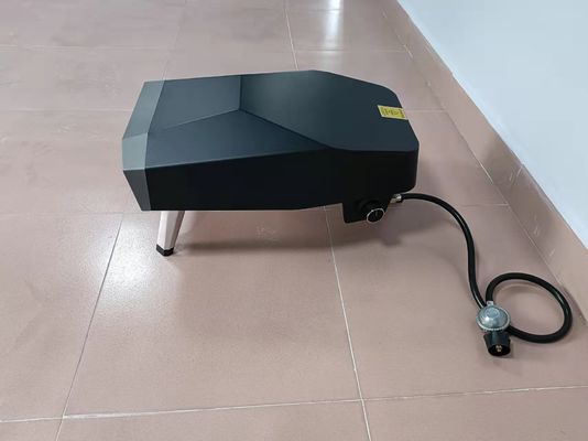 Kochen mit Gas, mit Pizzo, mit hoher Temperatur