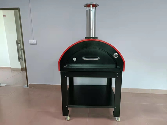 abgefeuerte Pizza Oven Outdoor Stainless Pizza Oven des Edelstahl-10minutes Holz