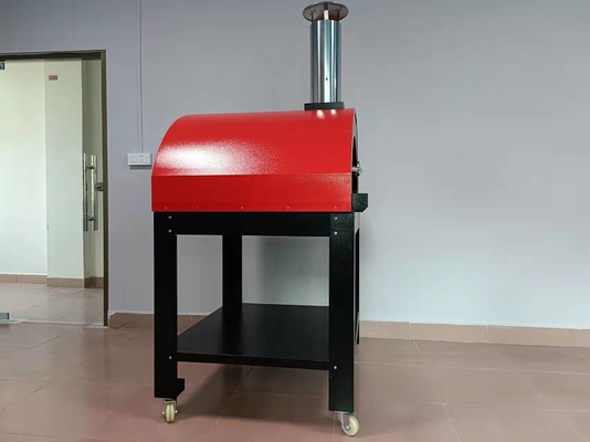 abgefeuerte Pizza Oven Outdoor Stainless Pizza Oven des Edelstahl-10minutes Holz
