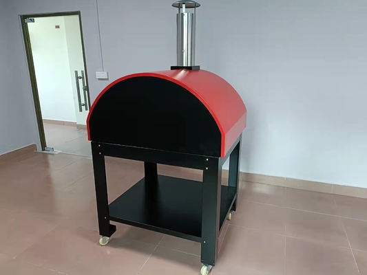 Spachtel-hölzerner brennender Ofen der 2200mm Edelstahl-Holzofen-AGA