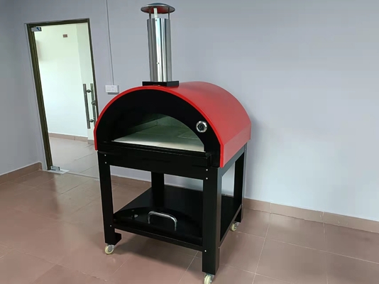 Spachtel-hölzerner brennender Ofen der 2200mm Edelstahl-Holzofen-AGA