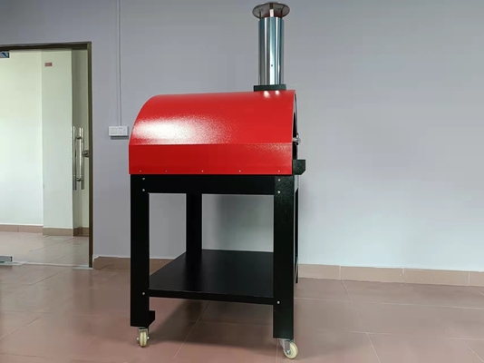 Beweglicher brennender Ofen Edelstahl-Pizza-Oven Wood Fireds CSA