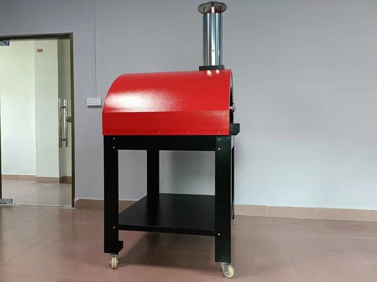 Ziegelstein-Edelstahl-Holz abgefeuerte Pizza Oven Machine Outdoor