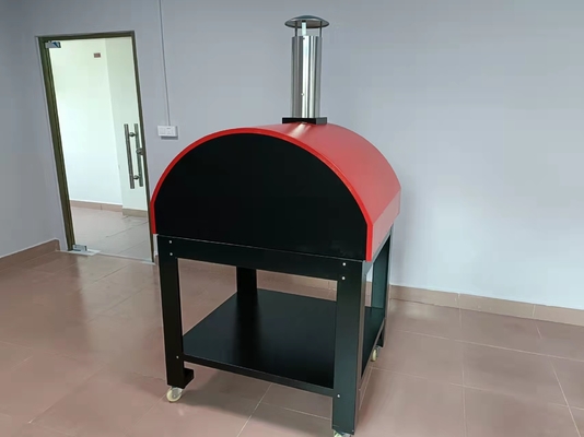 Ziegelstein-hölzerner abgefeuerter Pizza-Ofen des Edelstahl-hölzerner abgefeuerter Pizza-Ofen-AGA