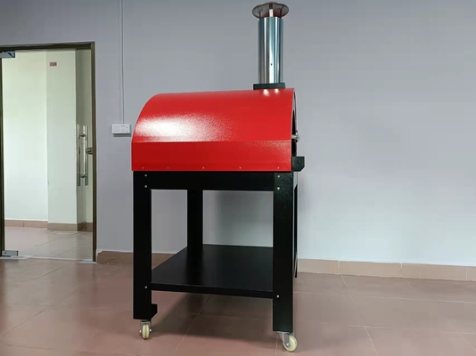 Ziegelstein-hölzerner abgefeuerter Pizza-Ofen des Edelstahl-hölzerner abgefeuerter Pizza-Ofen-AGA