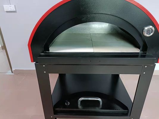 Edelstahl-hölzerner Ofen des 950mm Mobile-hölzerner abgefeuerter Pizza-Ofen-201S