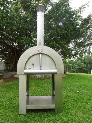 Holz-brennende Pizza Oven Easily Move des Edelstahl-430